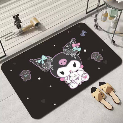 Kuromi Mat | Cute Anti-Slip Mat