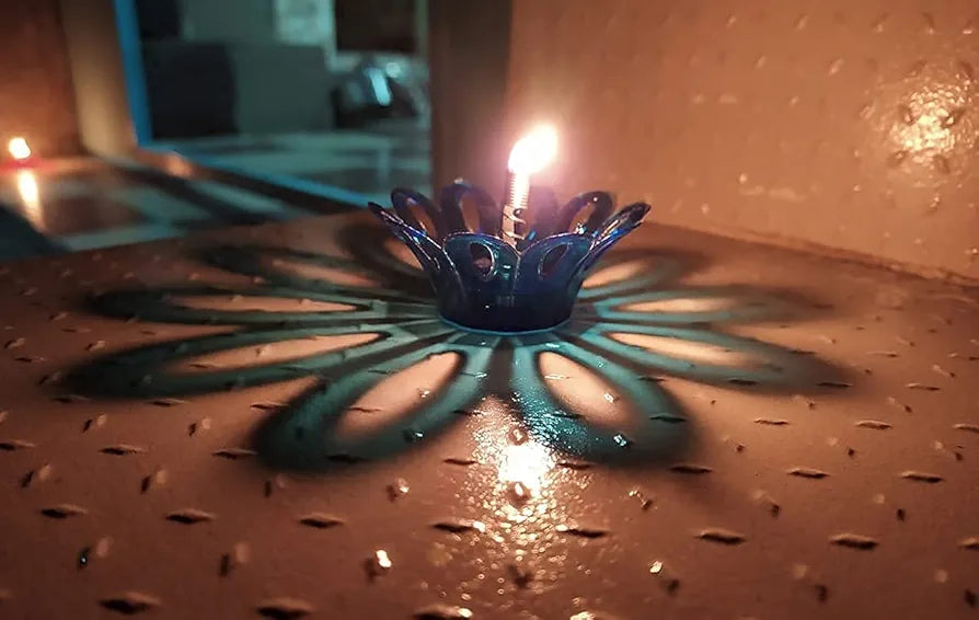 Colorful Reflection Diya Set 12pcs