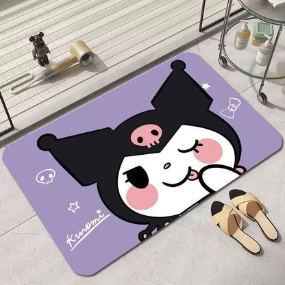 Kuromi Mat | Cute Anti-Slip Mat