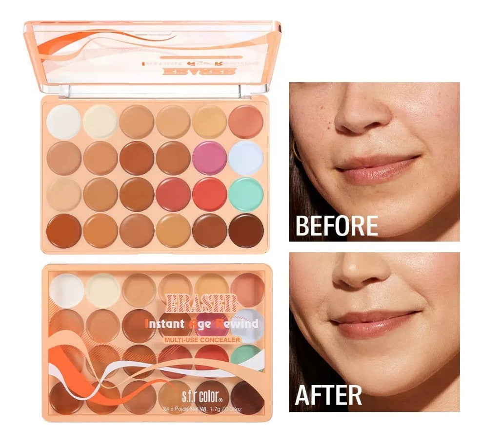 SFR Concealer Pallete - 24 Shades