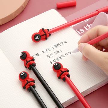 Squid Game Gel Pen Set Of 6 Pcs
