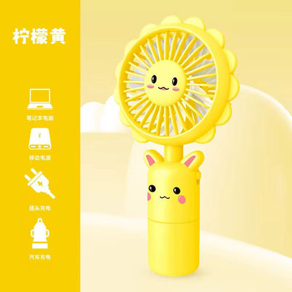 Bunny Bloom Portable USB Handfan