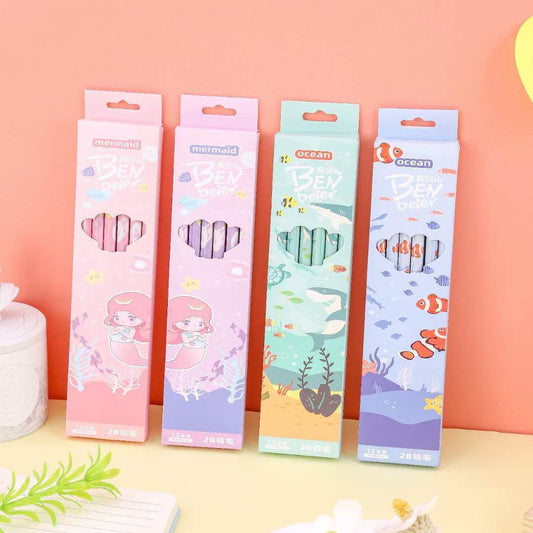 Wonder Themes 12-Piece 2B Pencil Set