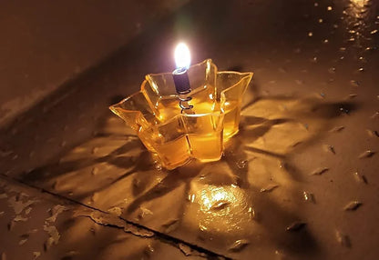 Colorful Reflection Diya Set 12pcs