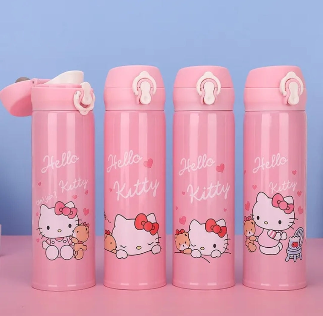 Hello Kitty Vaccum Flask Bottle/Steel Bottle (500 ml)