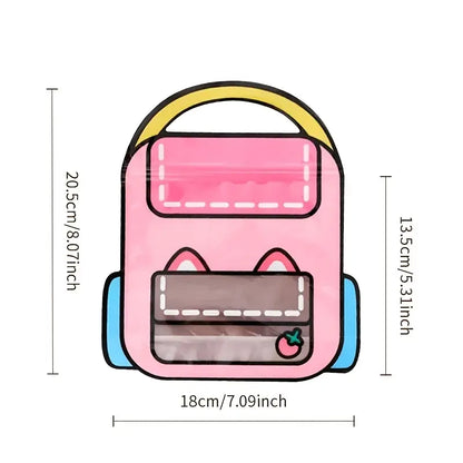 Cute Strawberry Zip Lock Bag