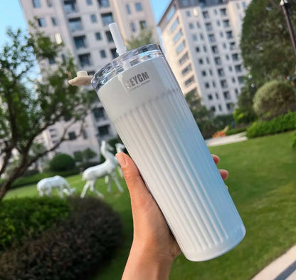 Pastel Dual Shade Insulated Coffee Tumbler