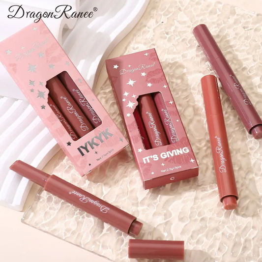 Click Moisturizing lipstick Set of 3pcs