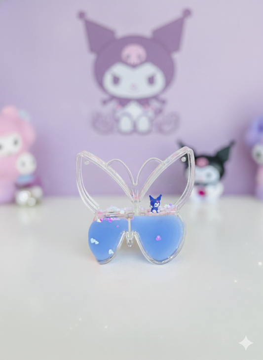 Kuromi Butterfly Floating Water Showpiece