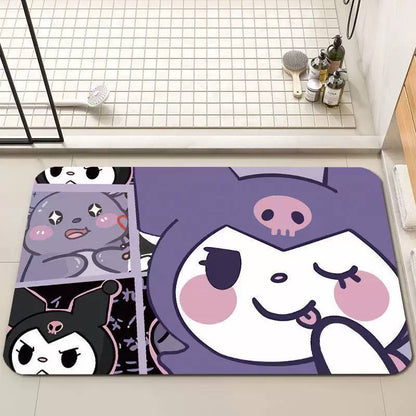 Kuromi Mat | Cute Anti-Slip Mat