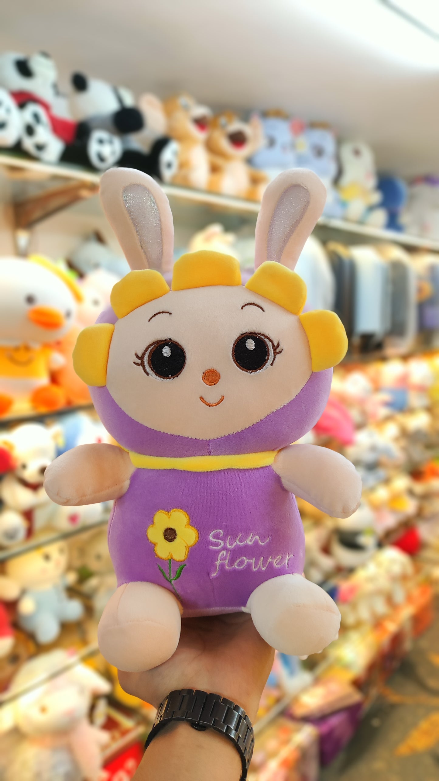 Sunflower Rabbit Soft Toy