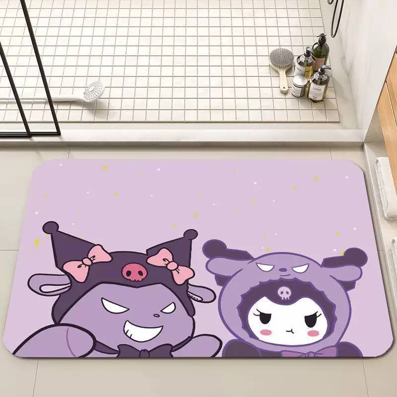 Kuromi Mat | Cute Anti-Slip Mat