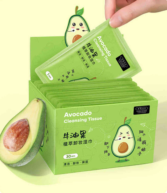 Avocado Wet Wipes Pack - 50pcs