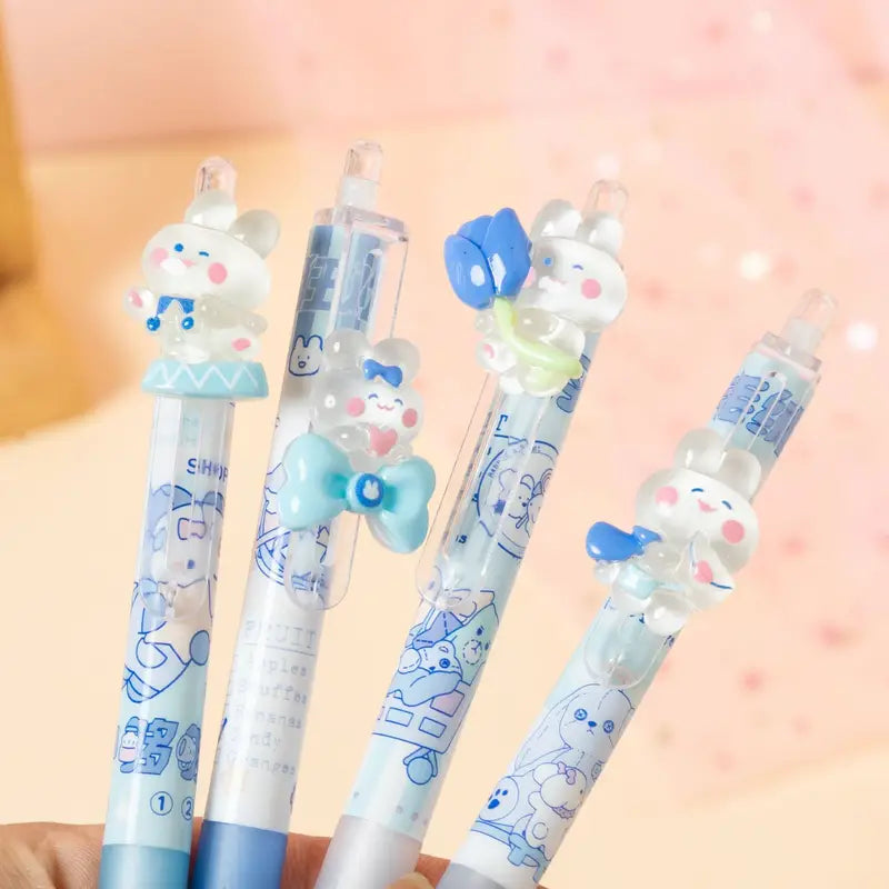 Kawai Bunny Charms Gel Pen