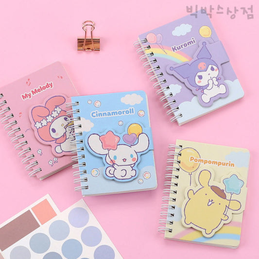 Sanrio Mini Spiral Diary